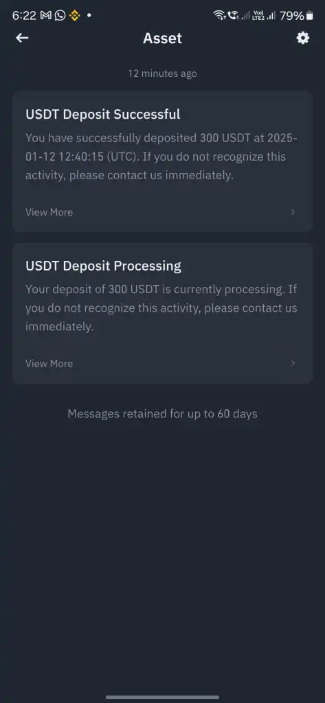 Stake withdrawal/payment proof